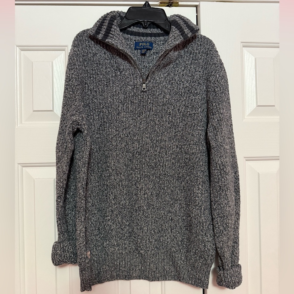 Vintage Polo Ralph Lauren Men’s Quarter Zip Pullover Sweater